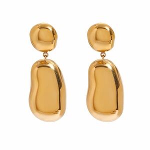 18K Gold Plated Drop Earrings